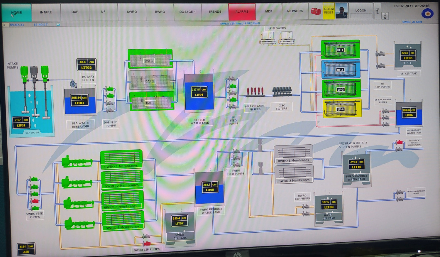Pakistan Karachi Deniz Suyu Arıtma Tesisi